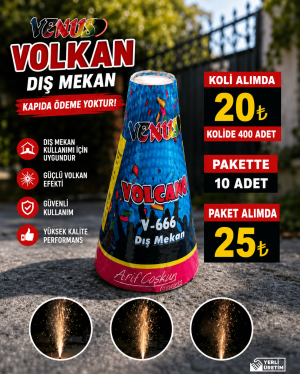 Düğün Girişi İçin Dış Mekan Volkan